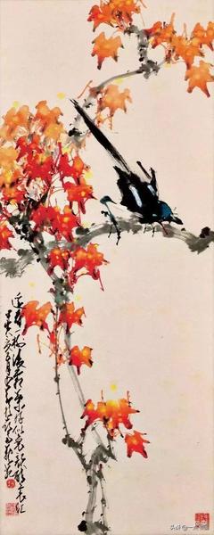 生机灵动--岭南画派 赵少昂丨花鸟鱼虫作品精选