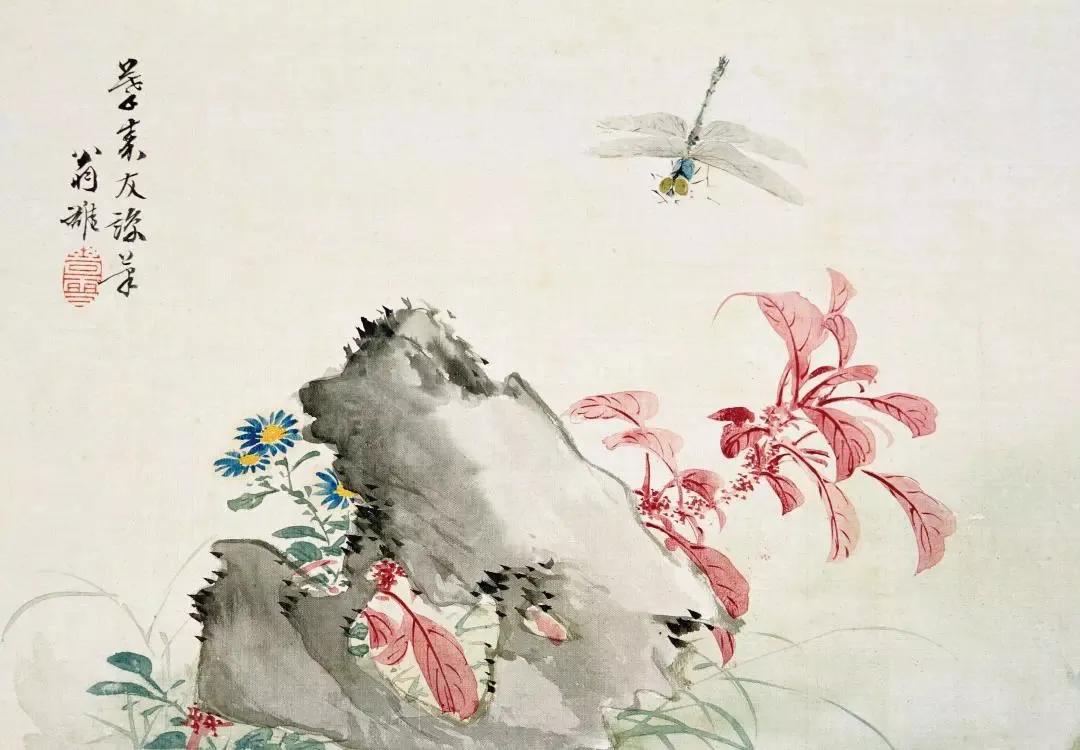 国画里的花鸟鱼虫超级简单